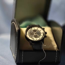 Geneva black sportsman watch