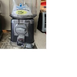 Vintage beaver gumball machine