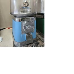 Vintage beaver gumball machine