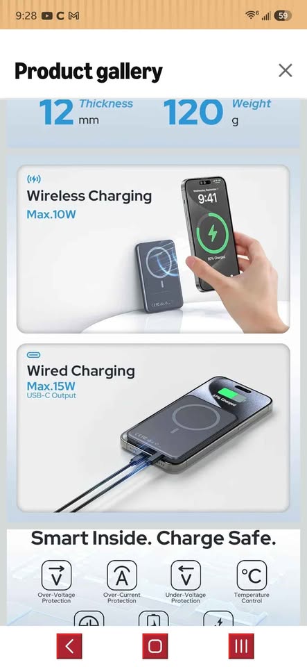iPhone Xtra charge on the go