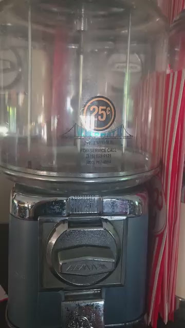Vintage Beaver (full working) gumball/candy/nut machines with coin box