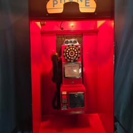 1950s Phone Pay Station